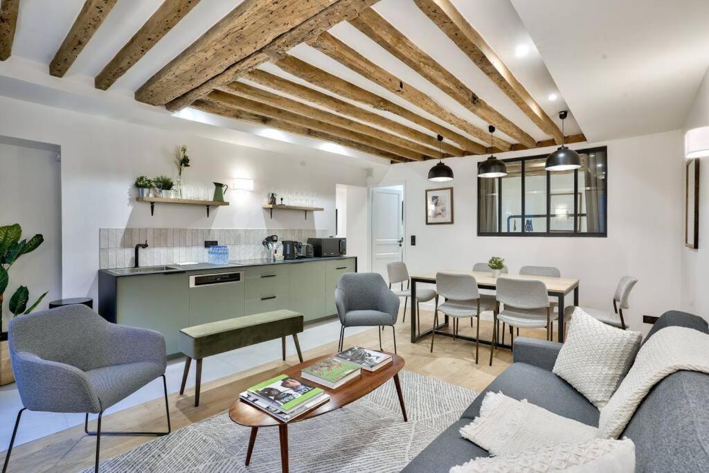 Magnifique Appartement Pour 6 - Montorgueil París Exterior foto