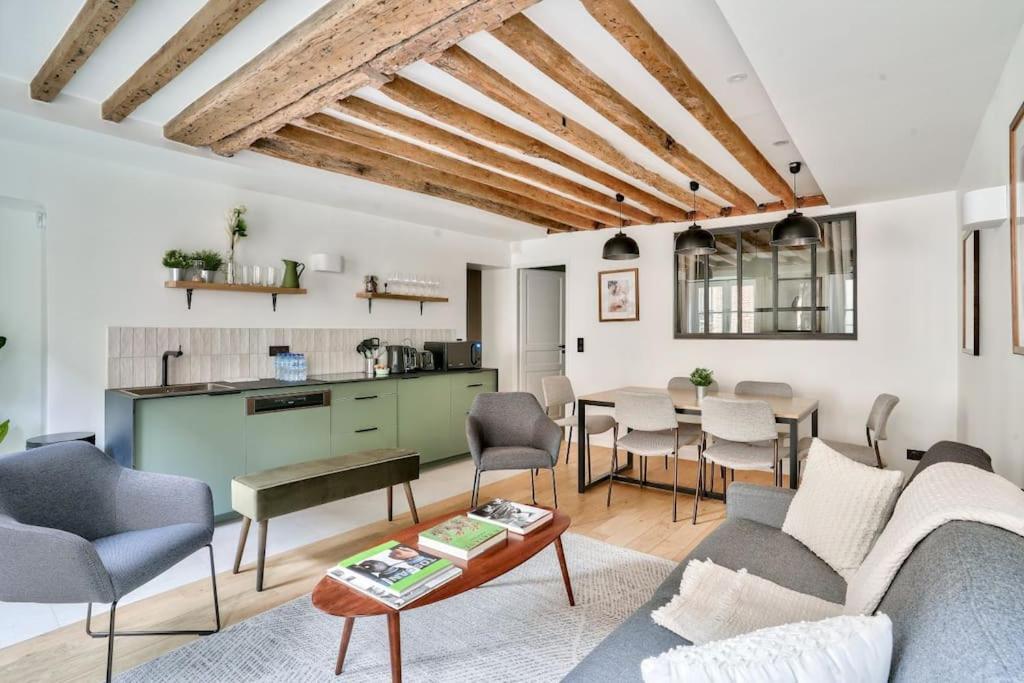 Magnifique Appartement Pour 6 - Montorgueil París Exterior foto