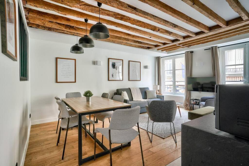 Magnifique Appartement Pour 6 - Montorgueil París Exterior foto